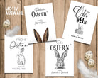 Ostern | Weinflaschen Etikett | personalisiert - Roo's Gift Shop