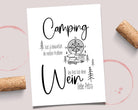 Personalisiertes Weinflaschen Etikett | Camping - Roo's Gift Shop