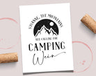 Personalisiertes Weinflaschen Etikett | Camping - Roo's Gift Shop