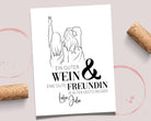 Personalisiertes Weinflaschen Etikett | Frunde - Roo's Gift Shop