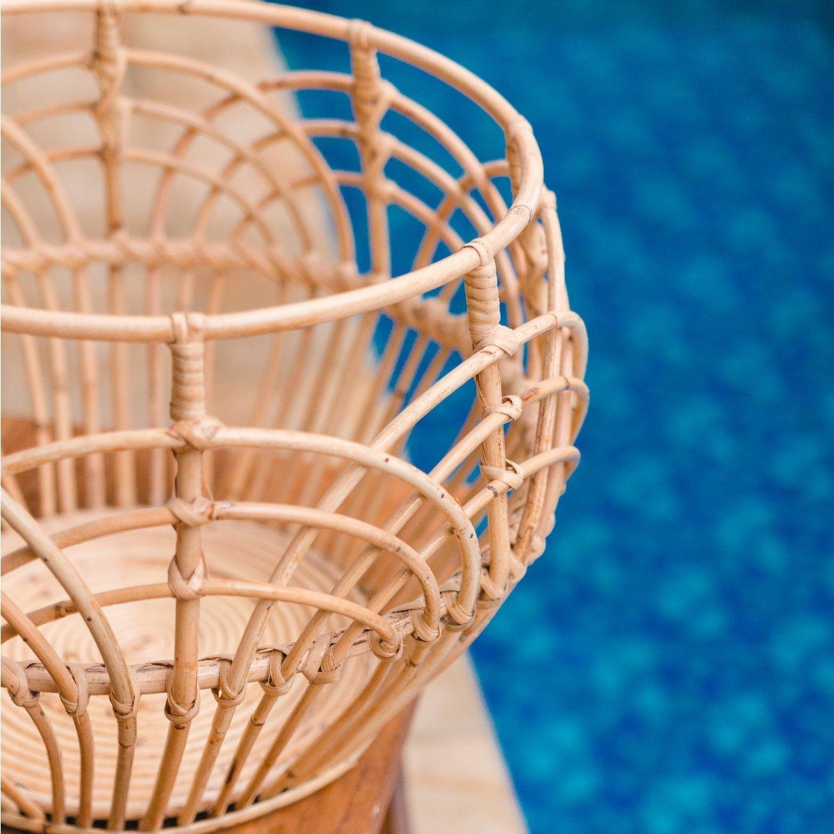 Pflanzenkorb | Wäschekorb | Aufbewahrungskorb RAHINA aus Rattan (3 Größen) - Roo's Gift Shop