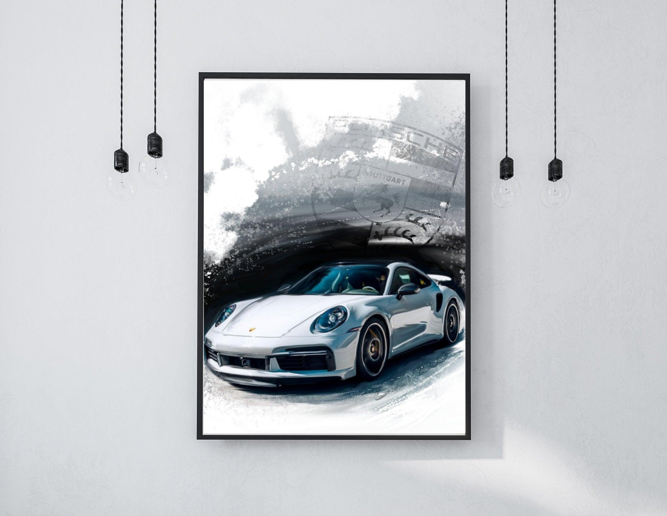 Poster | Auto | Dein Auto als Kunstwerk nach Fotovorlage - Roo's Gift Shop