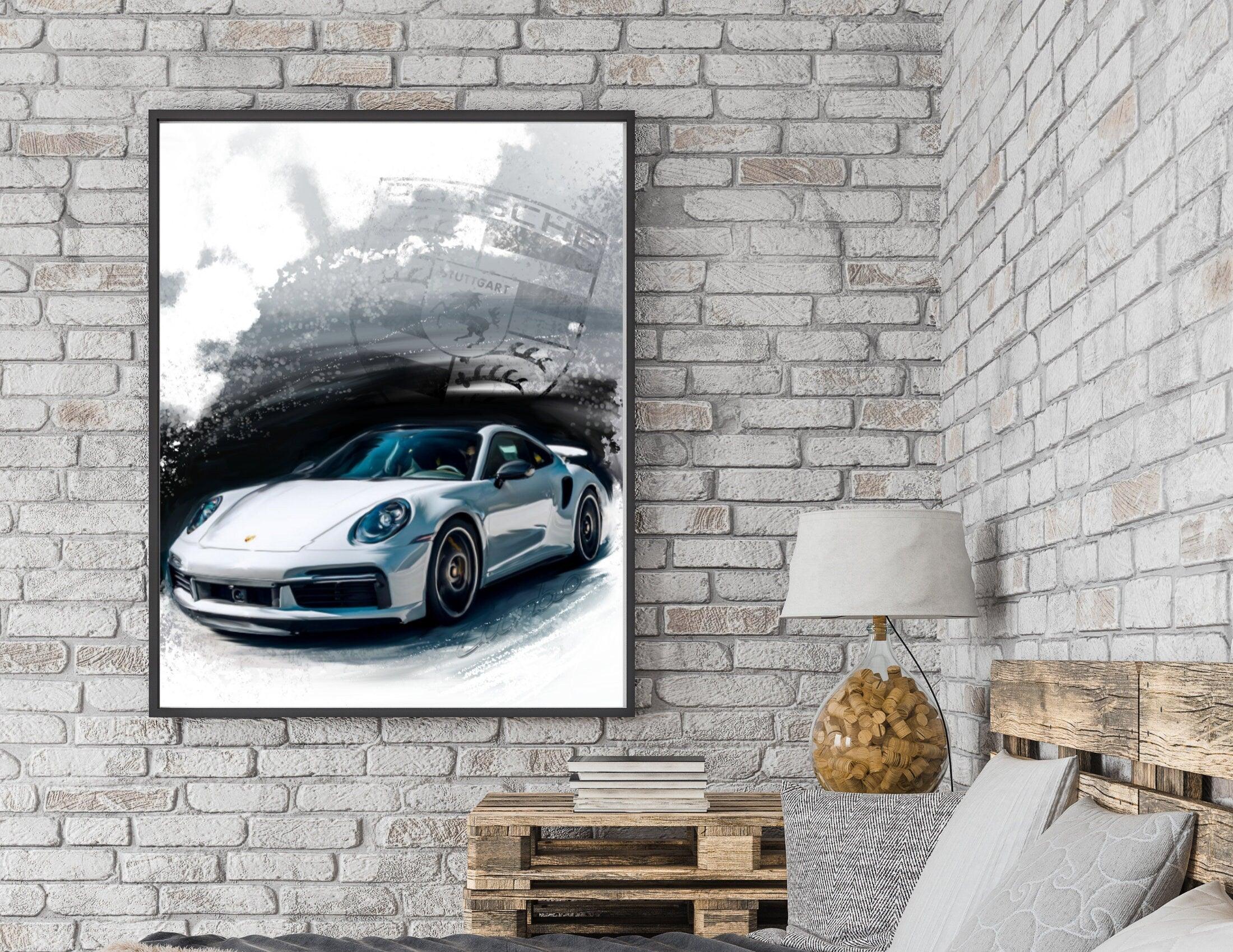 Poster | Auto | Dein Auto als Kunstwerk nach Fotovorlage - Roo's Gift Shop