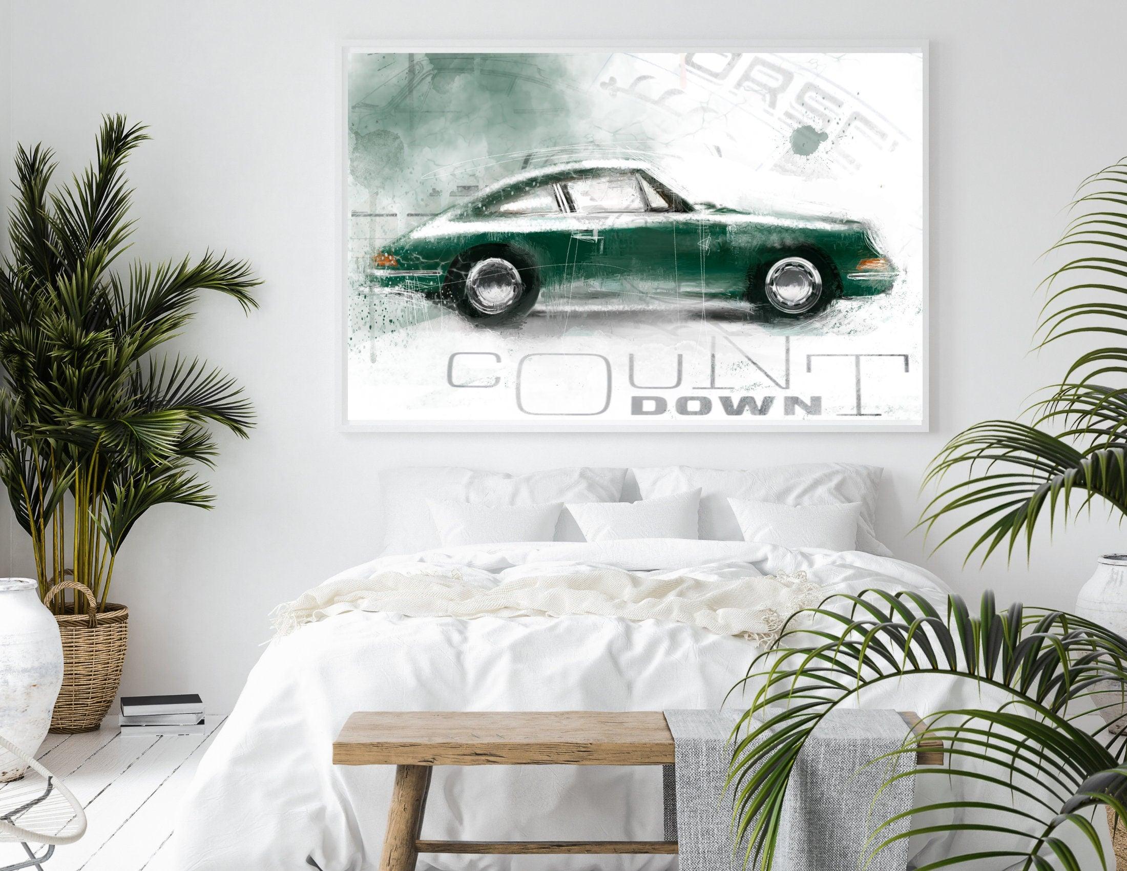 Poster | Auto | Dein Auto als Kunstwerk nach Fotovorlage - Roo's Gift Shop