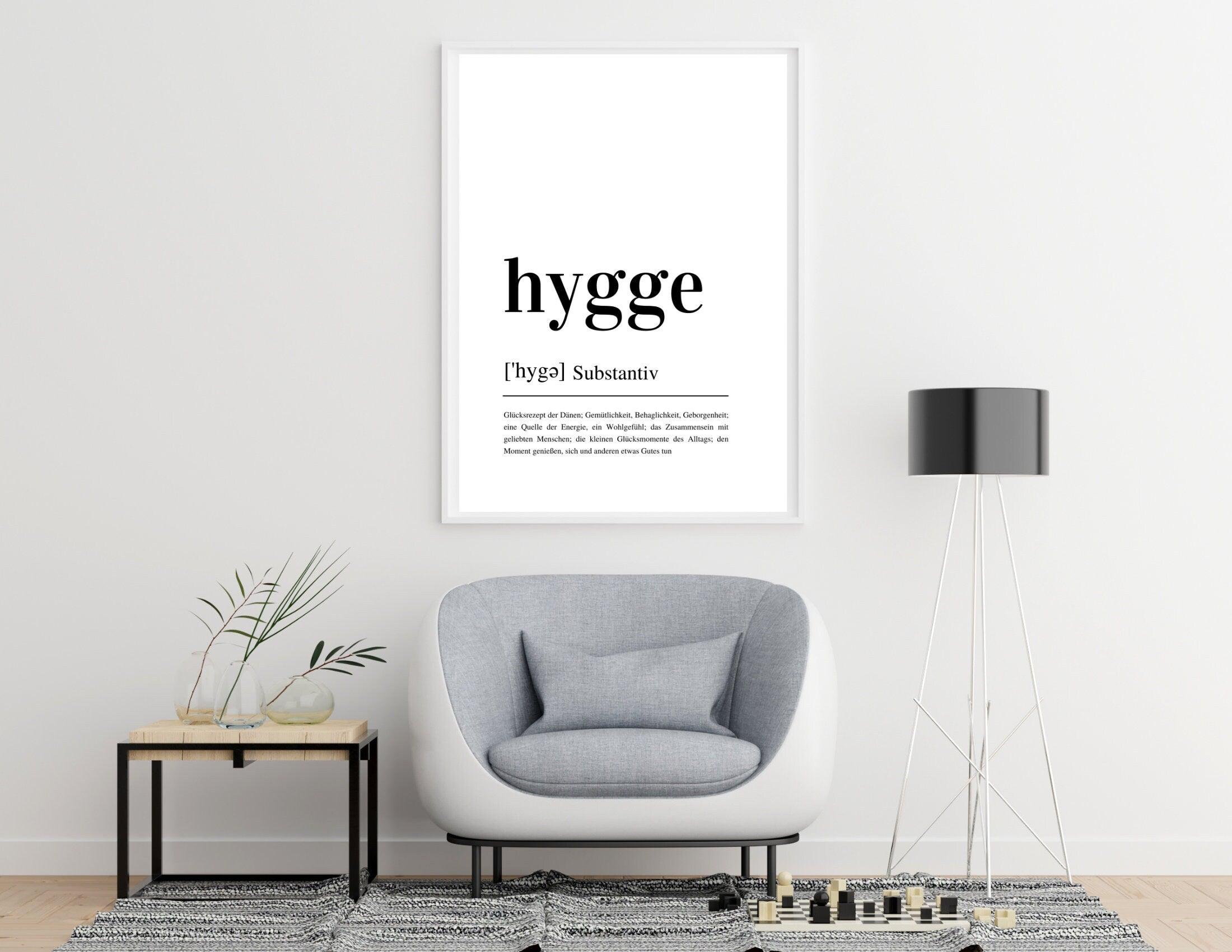 Poster | Definitionsposter | Definition HYGGE - Roo's Gift Shop