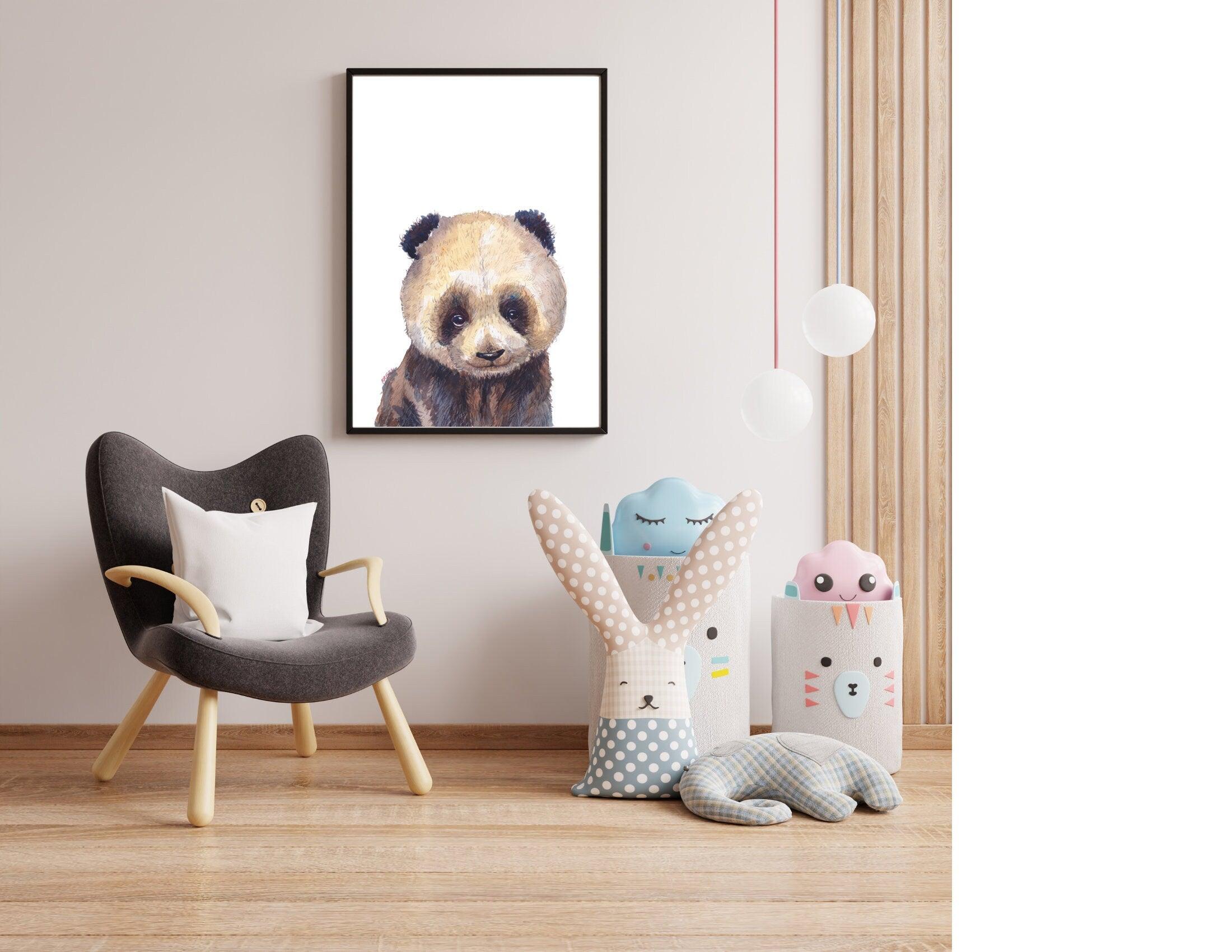 Poster | Kinderzimmer | Panda | personalisierbar - Roo's Gift Shop
