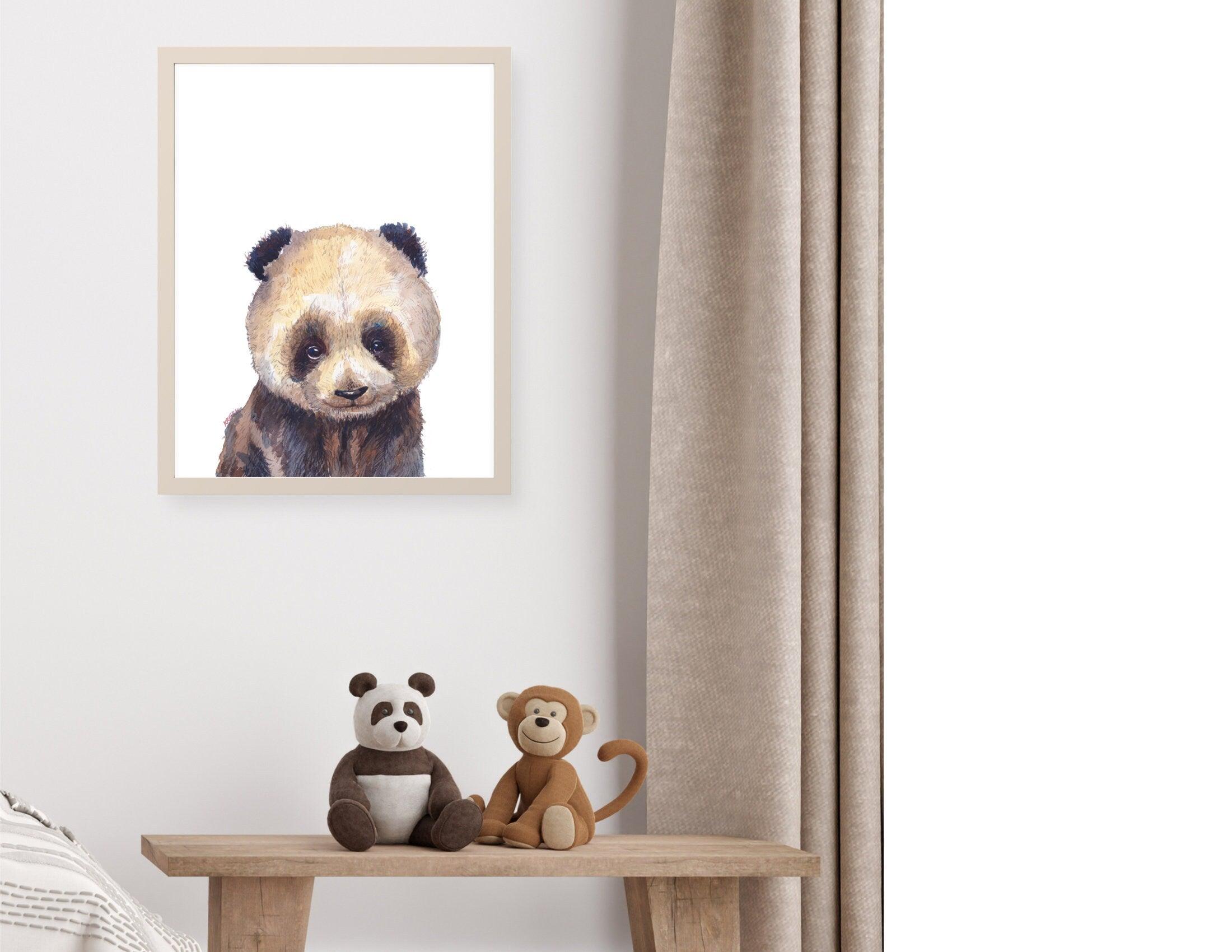 Poster | Kinderzimmer | Panda | personalisierbar - Roo's Gift Shop