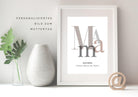 Poster | Mama | personalisiert - Roo's Gift Shop