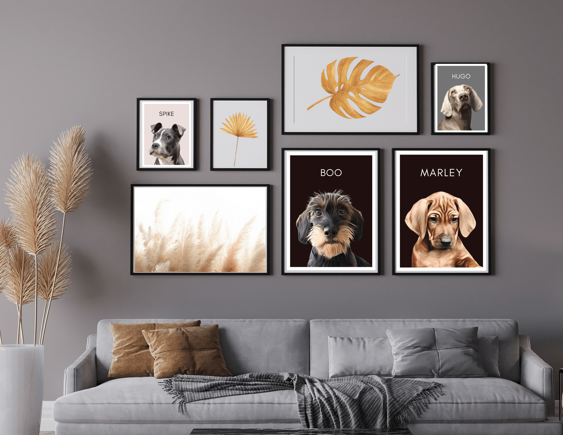 Poster | Portrait von Deinem Hund | nach Fotovorlage - Roo's Gift Shop