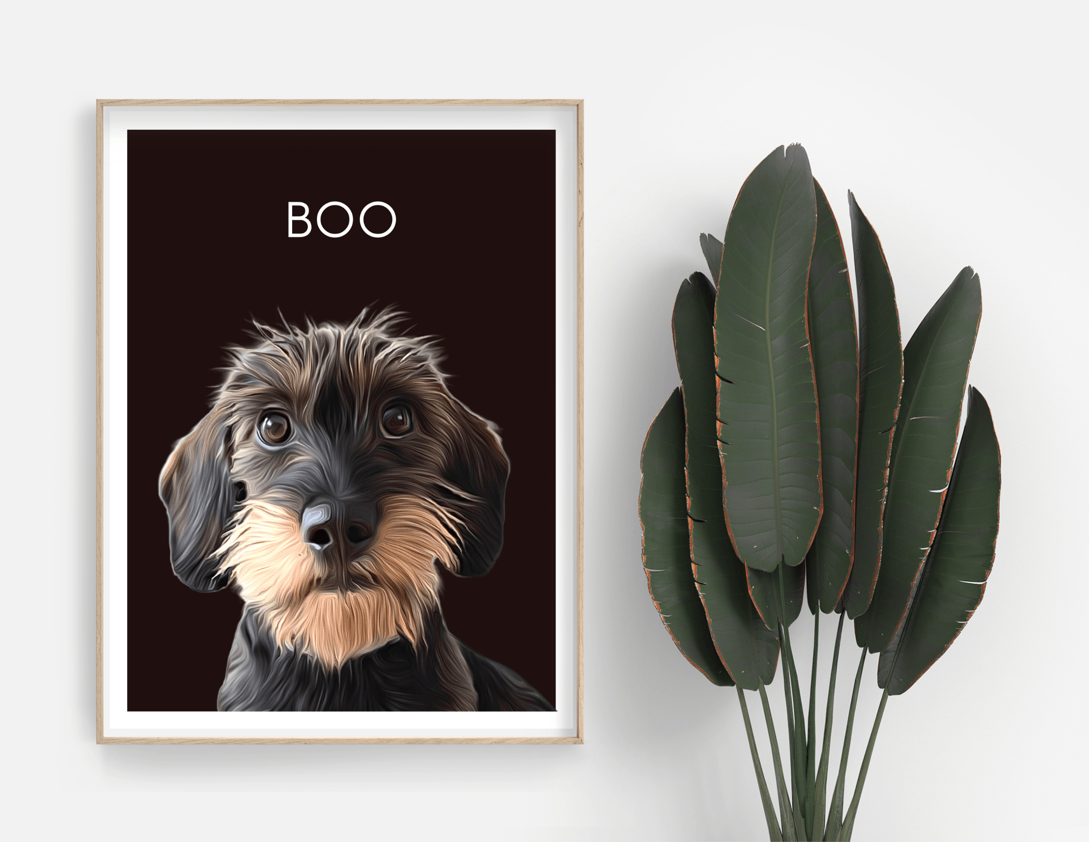 Poster | Portrait von Deinem Hund | nach Fotovorlage - Roo's Gift Shop