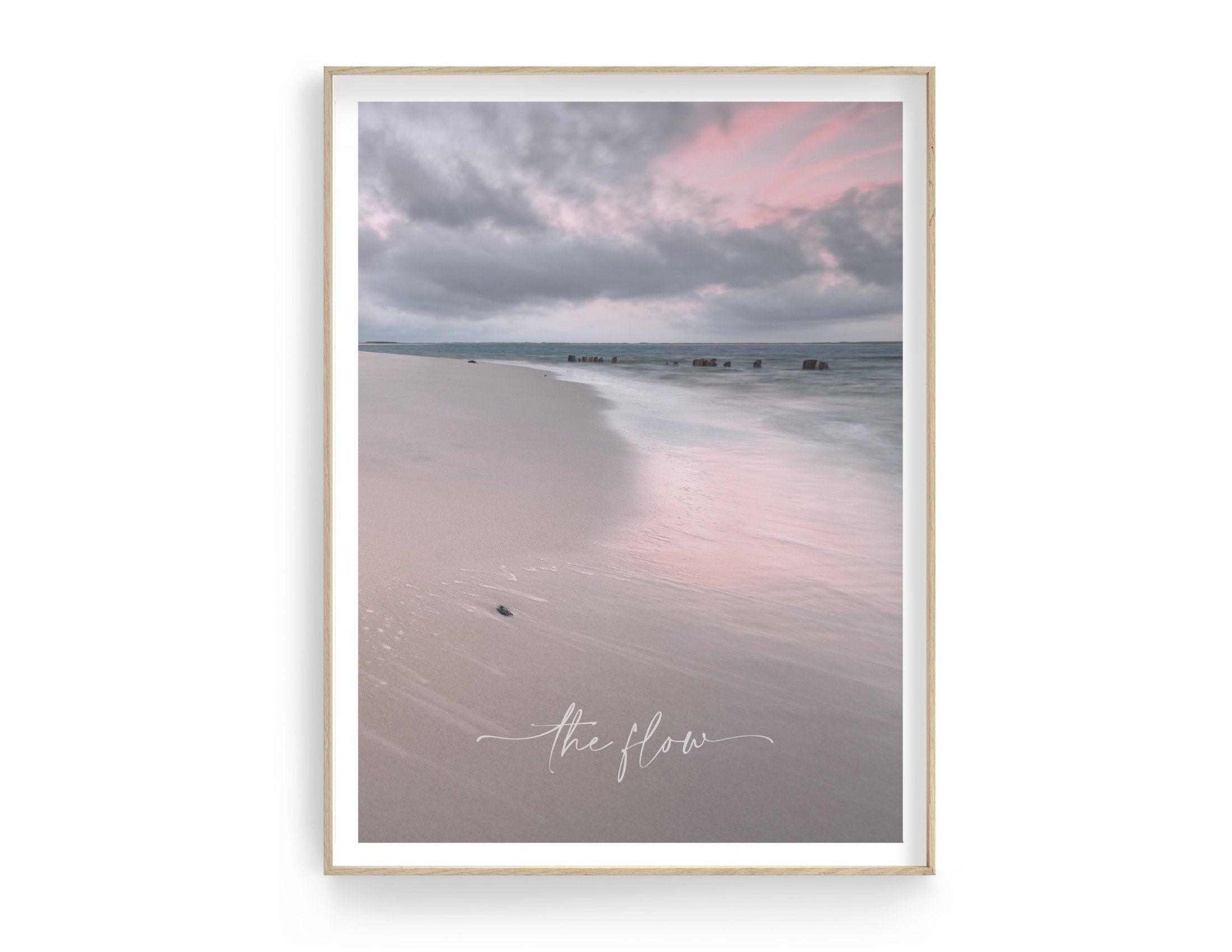 Poster | The Flow | Meer | Natur - Roo's Gift Shop