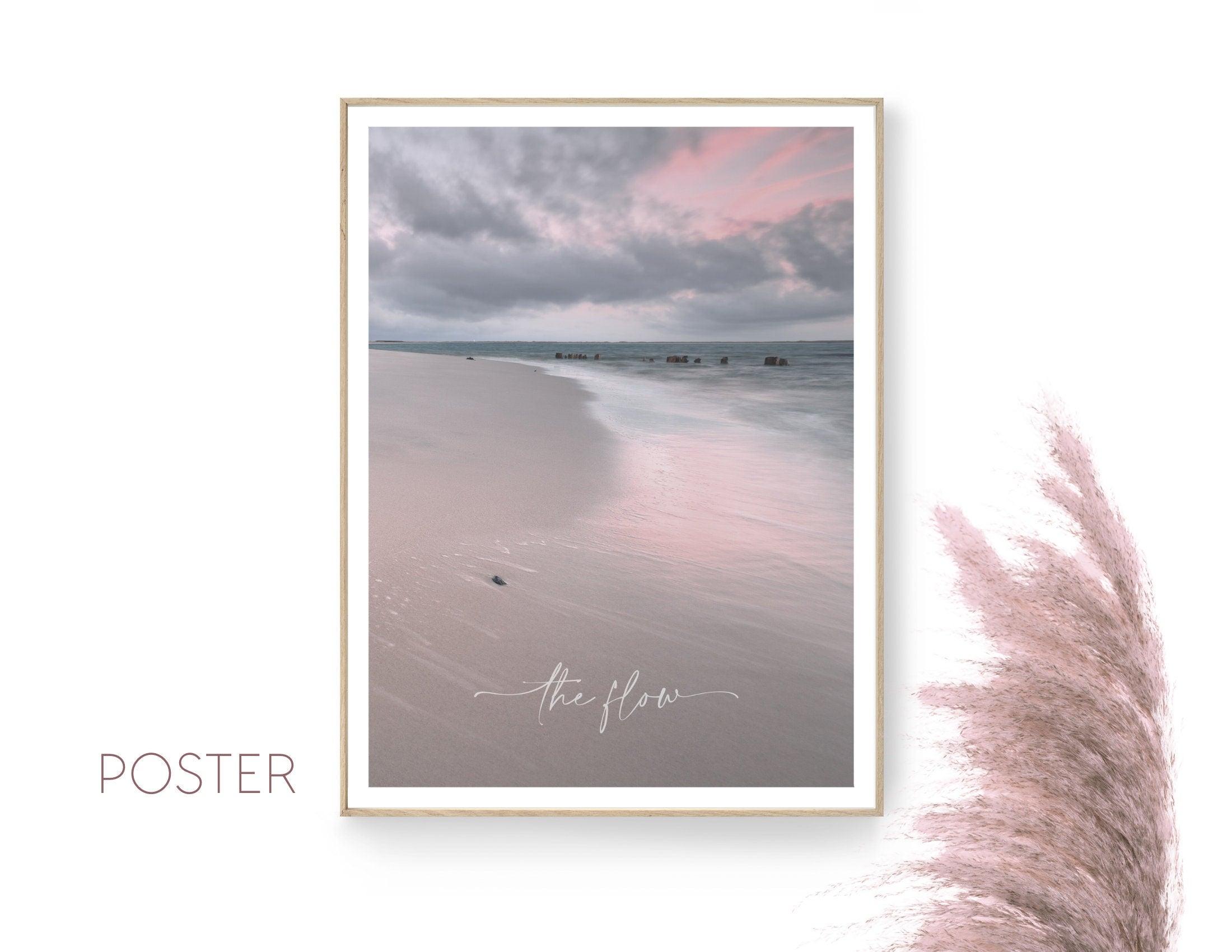Poster | The Flow | Meer | Natur - Roo's Gift Shop