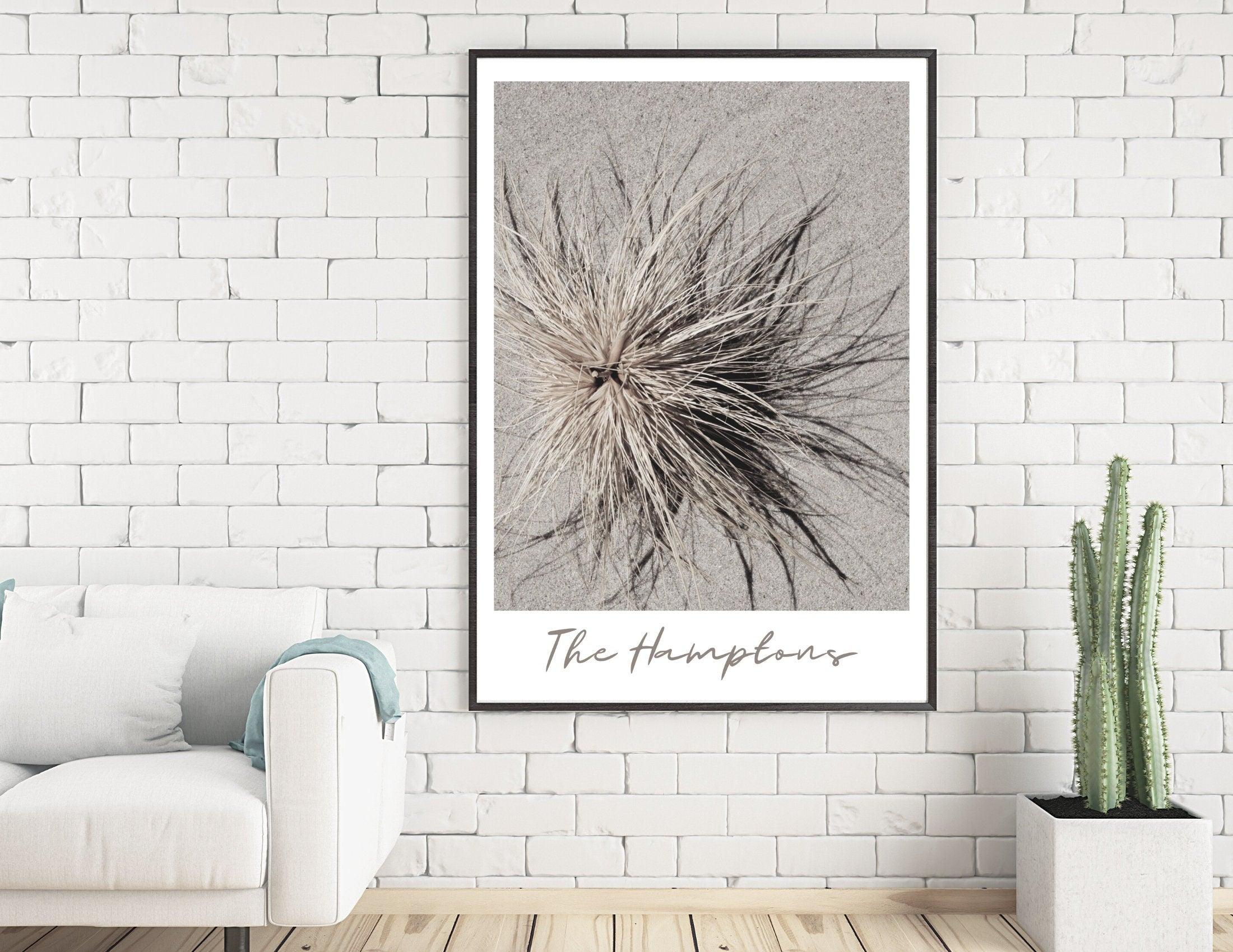 Poster | The Hamptons | Düne | Strandgras - Roo's Gift Shop