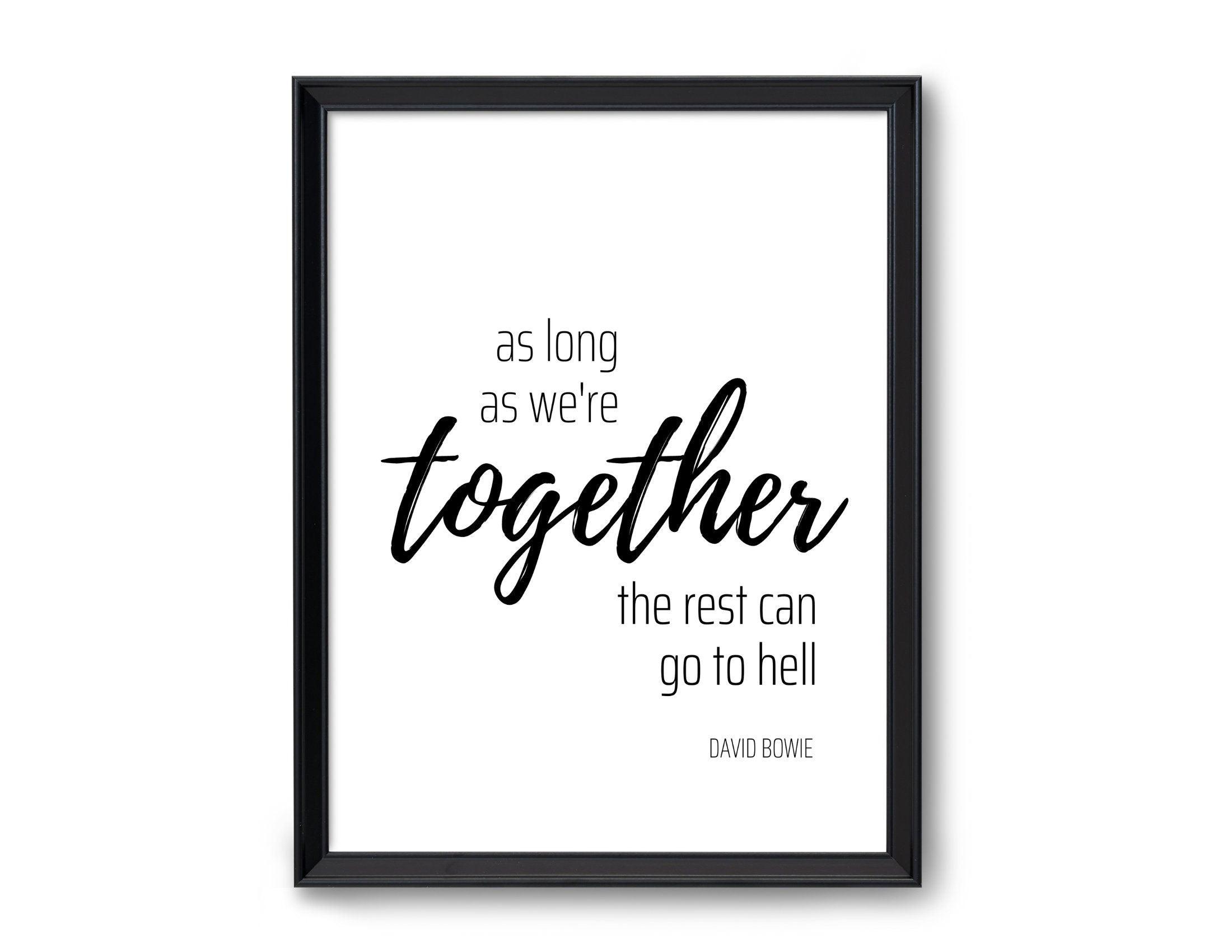 Poster Songtext | David Bowie | Absolute Beginners - Roo's Gift Shop