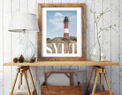 Poster SYLT | Stand | Leuchtturm | maritime Wand Deko - Roo's Gift Shop