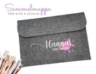 Sammelmappe | Filz | personalisiert - Roo's Gift Shop