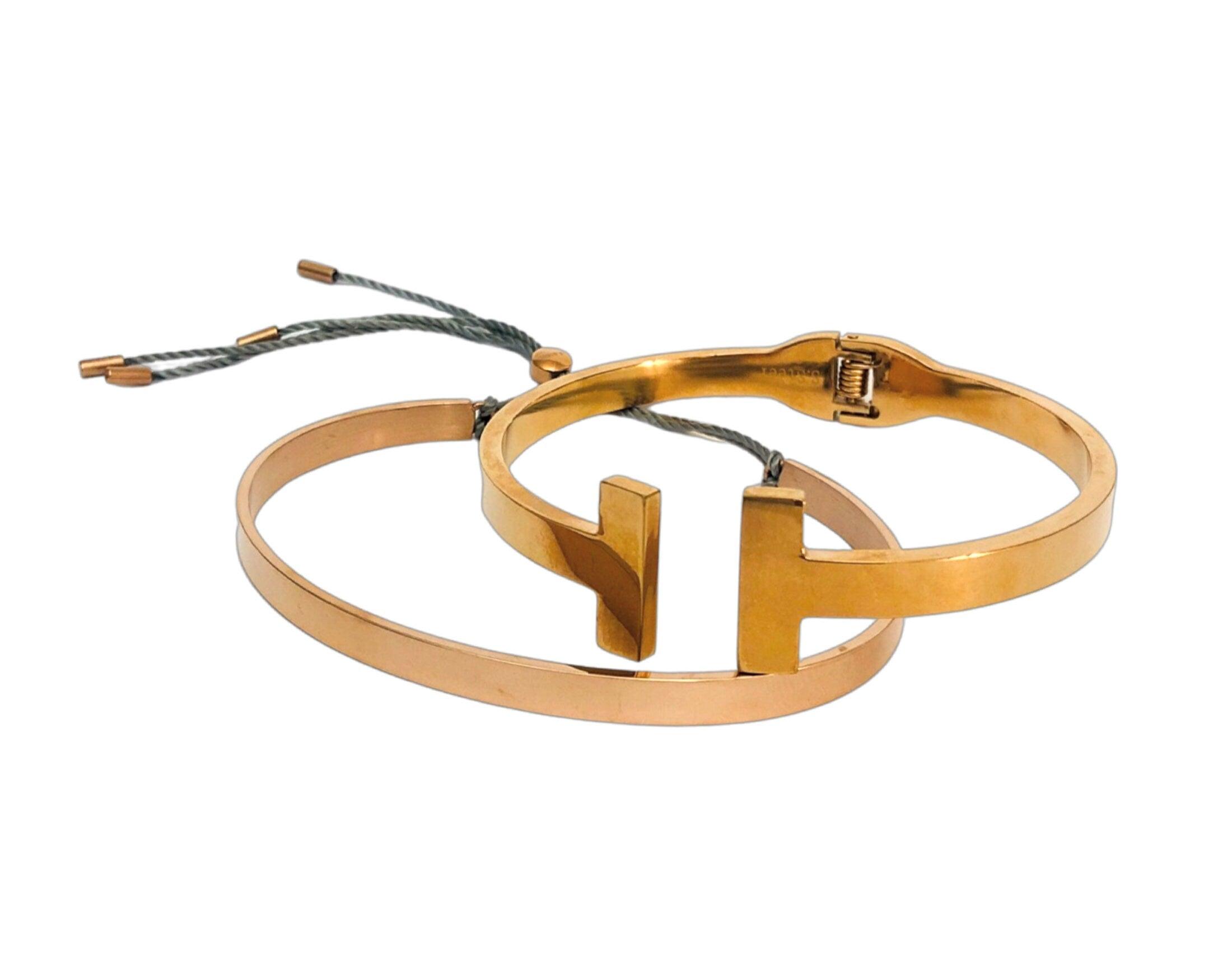 Schmale Armreifen in roségold - Roo's Gift Shop