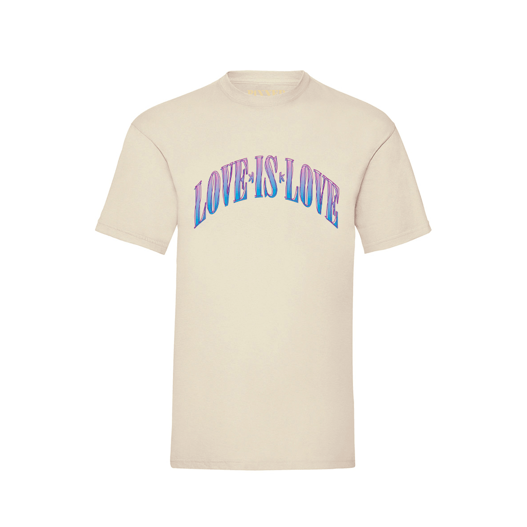 T-Shirt Love is Love KK - Offwhite - Roo's Gift Shop