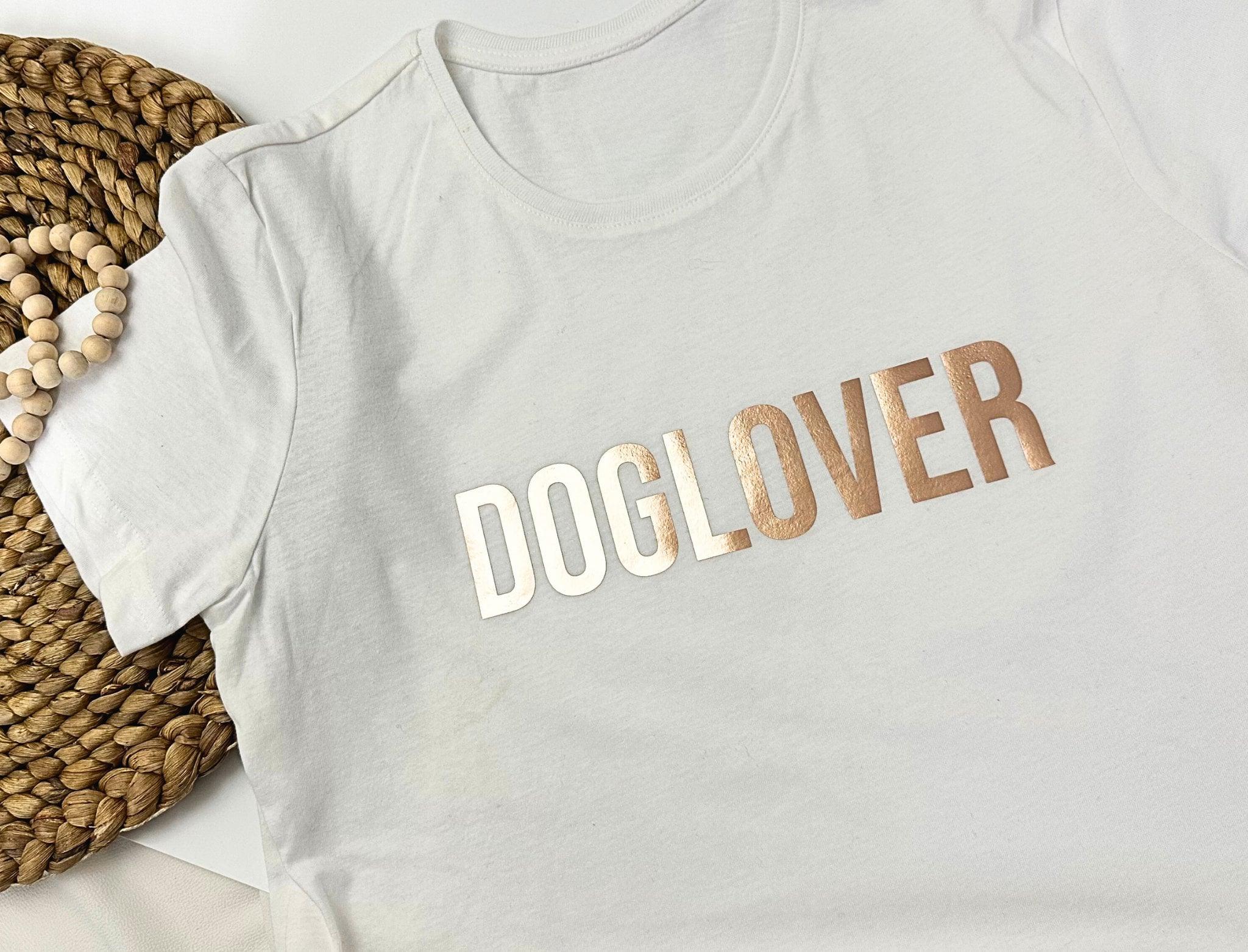 T-Shirt | Doglover | in weiß oder schwarz - Roo's Gift Shop