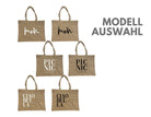 Tasche Jute | MOIN | gold schimmernder Shopper - Roo's Gift Shop