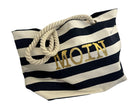 Tasche MOIN | Strandtasche | Shopper gestreift - Roo's Gift Shop