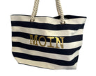 Tasche MOIN | Strandtasche | Shopper gestreift - Roo's Gift Shop