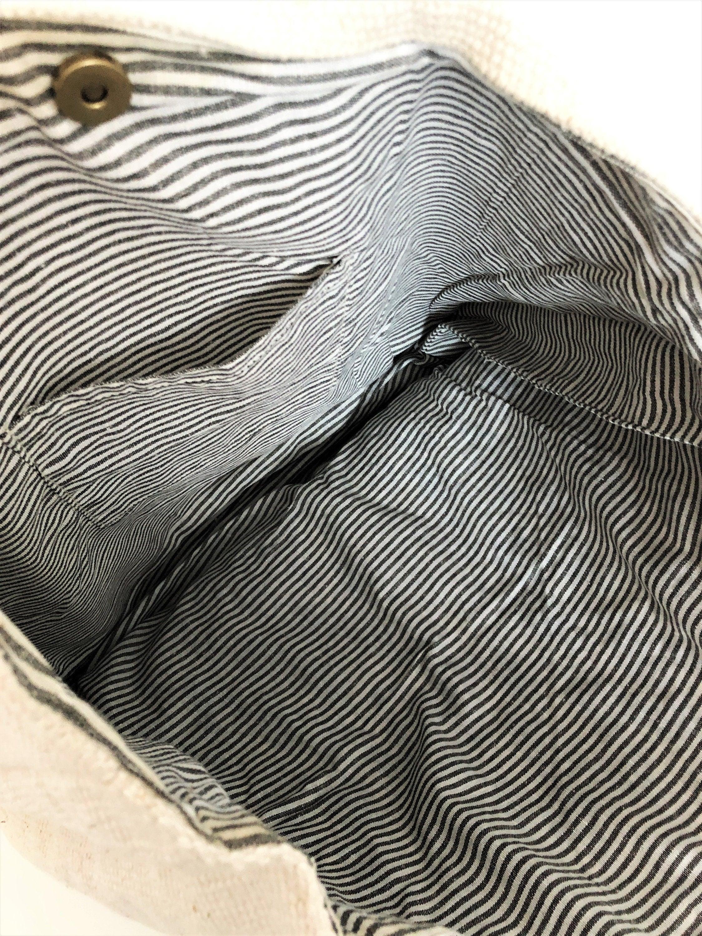 Tasche | Ethno Jeans | mit Lederhenkeln - Roo's Gift Shop