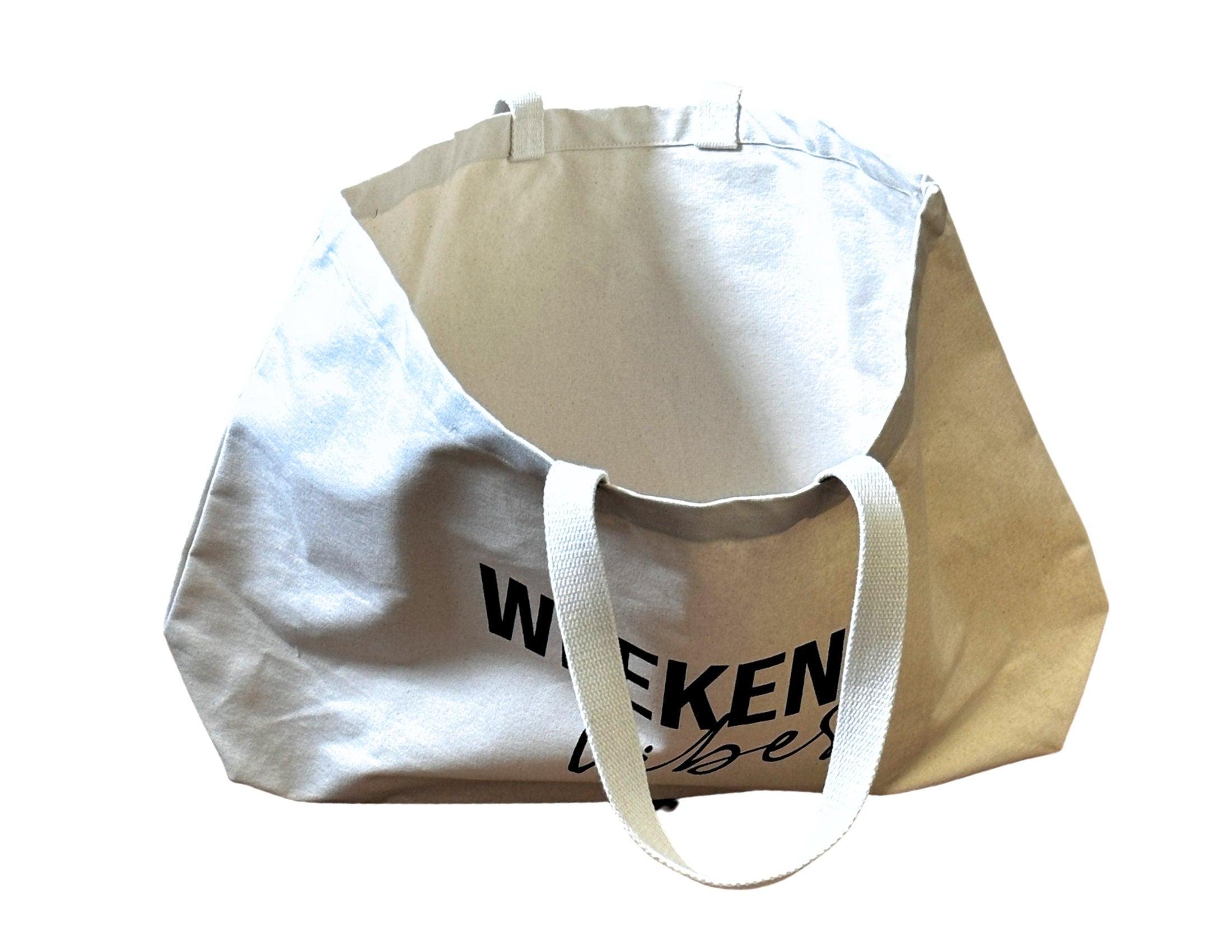 Tasche | Oversized Strandtasche | Weekend Vibes - Roo's Gift Shop