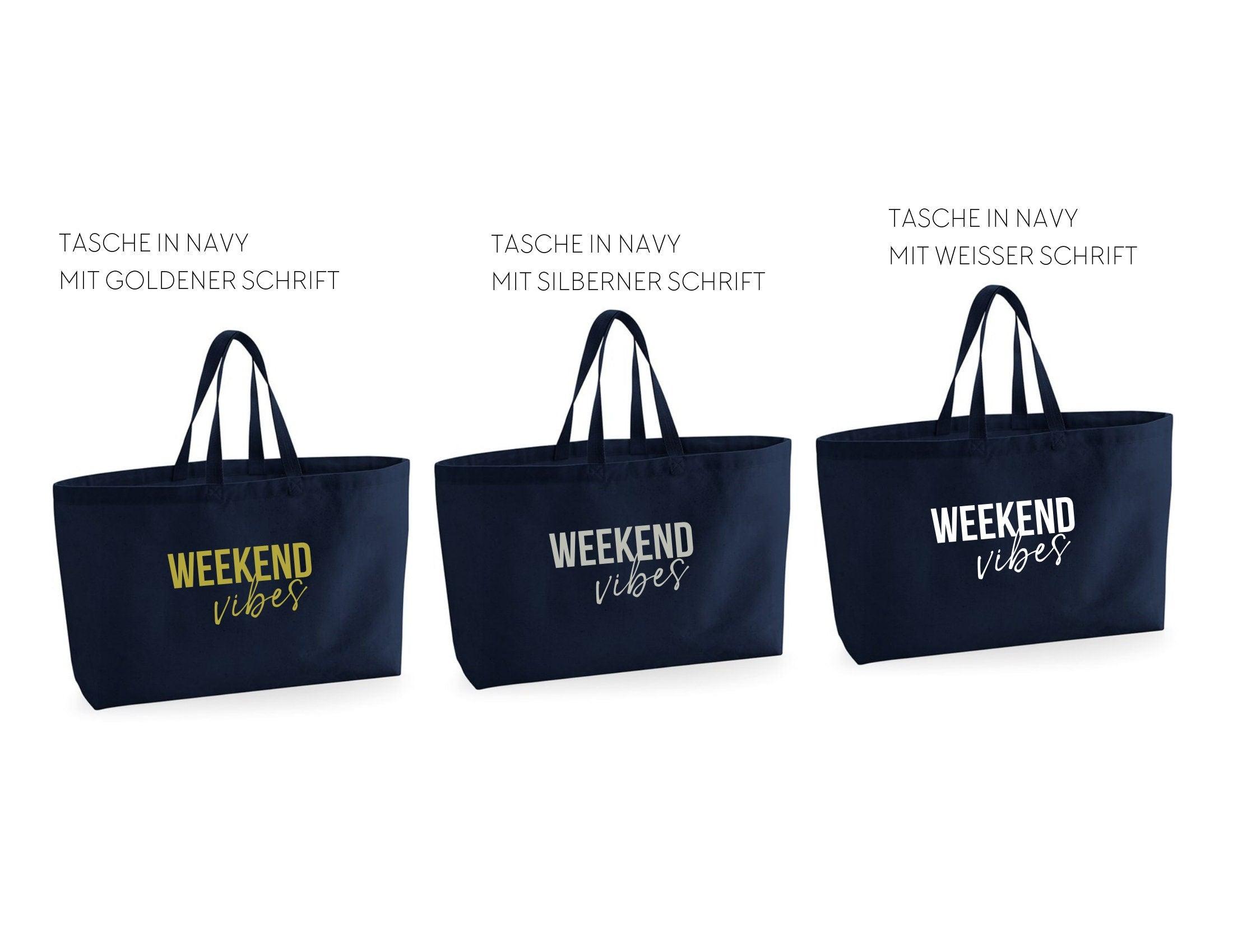 Tasche | Oversized Strandtasche | Weekend Vibes - Roo's Gift Shop