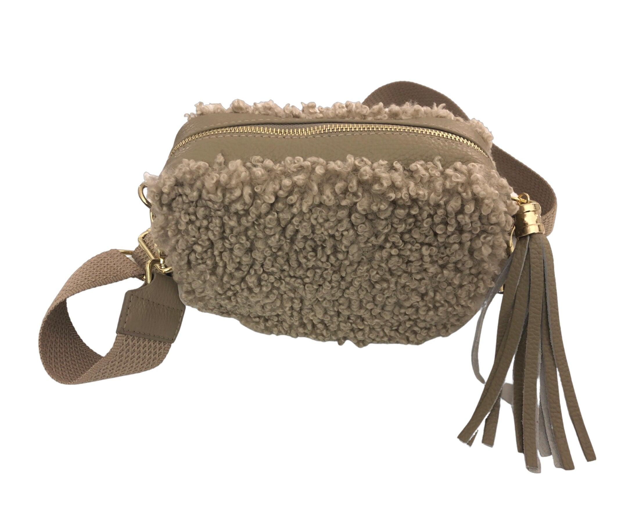 Tasche | Teddy | Cross Body Bag | beige - Roo's Gift Shop