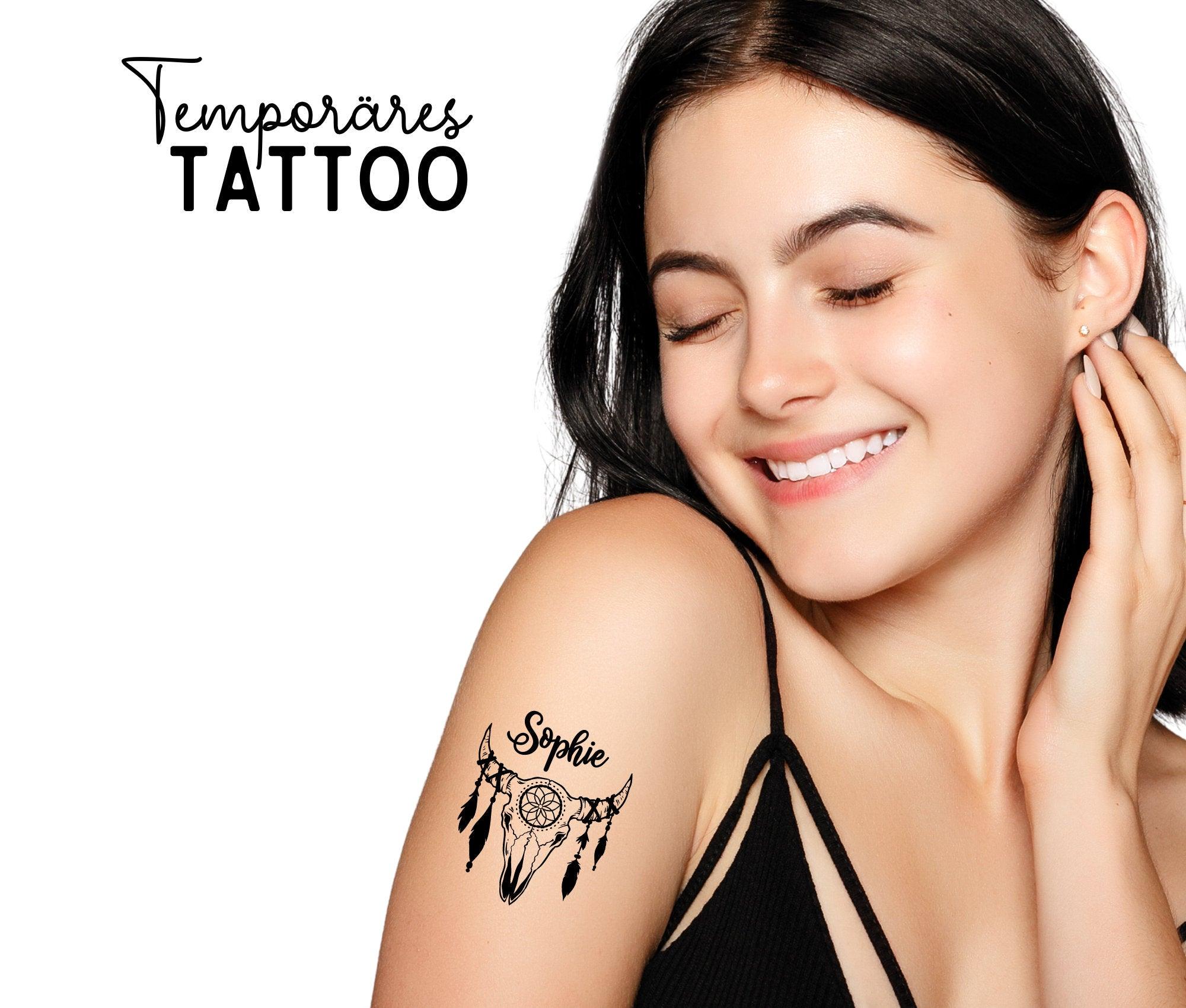 Tattoo | Boho | personalisiert | temporär | 3er Set - Roo's Gift Shop