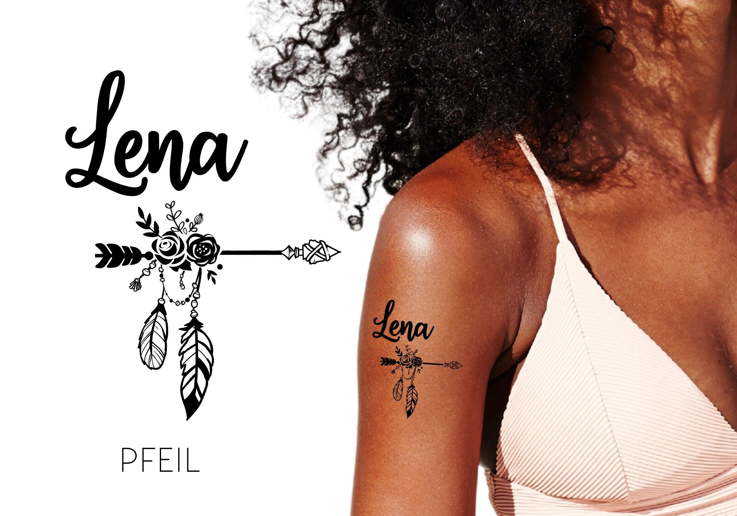 Tattoo | Boho | personalisiert | temporär | 3er Set - Roo's Gift Shop
