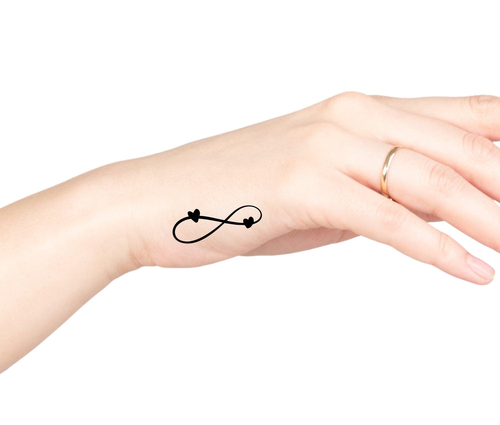 Tattoo | Herz, Love, Infinity | temporär | Set - Roo's Gift Shop