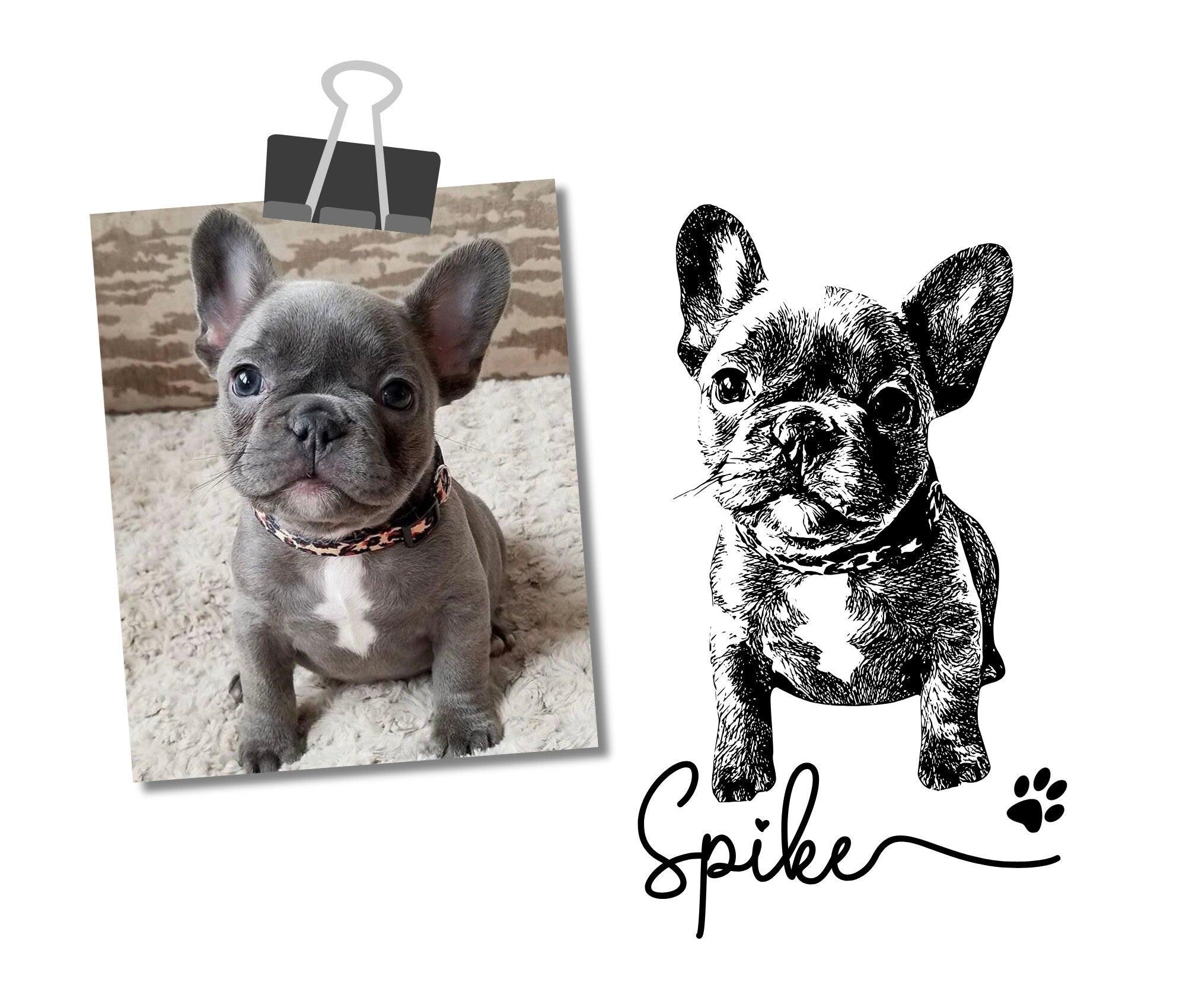 Tattoo | Hund | temporäres Tattoo mit Namen | 3er Set - Roo's Gift Shop