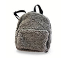 Teddy Rucksack | kleiner Bag Pack | graue Teddytasche mit schwarz - Roo's Gift Shop