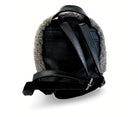 Teddy Rucksack | kleiner Bag Pack | graue Teddytasche mit schwarz - Roo's Gift Shop