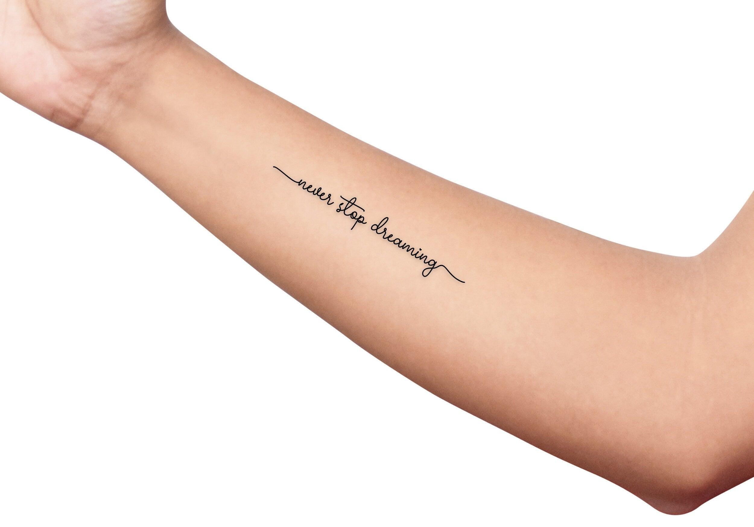 Temporäre Tattoos | Glaubenssätze | 13 Stück pro Set - Roo's Gift Shop