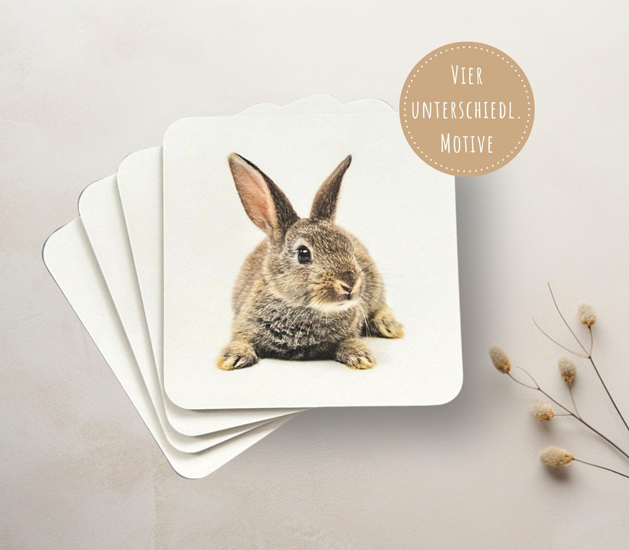 Untersetzer | Gläseruntersetzer Oster Hase | Diverse Motive - Roo's Gift Shop