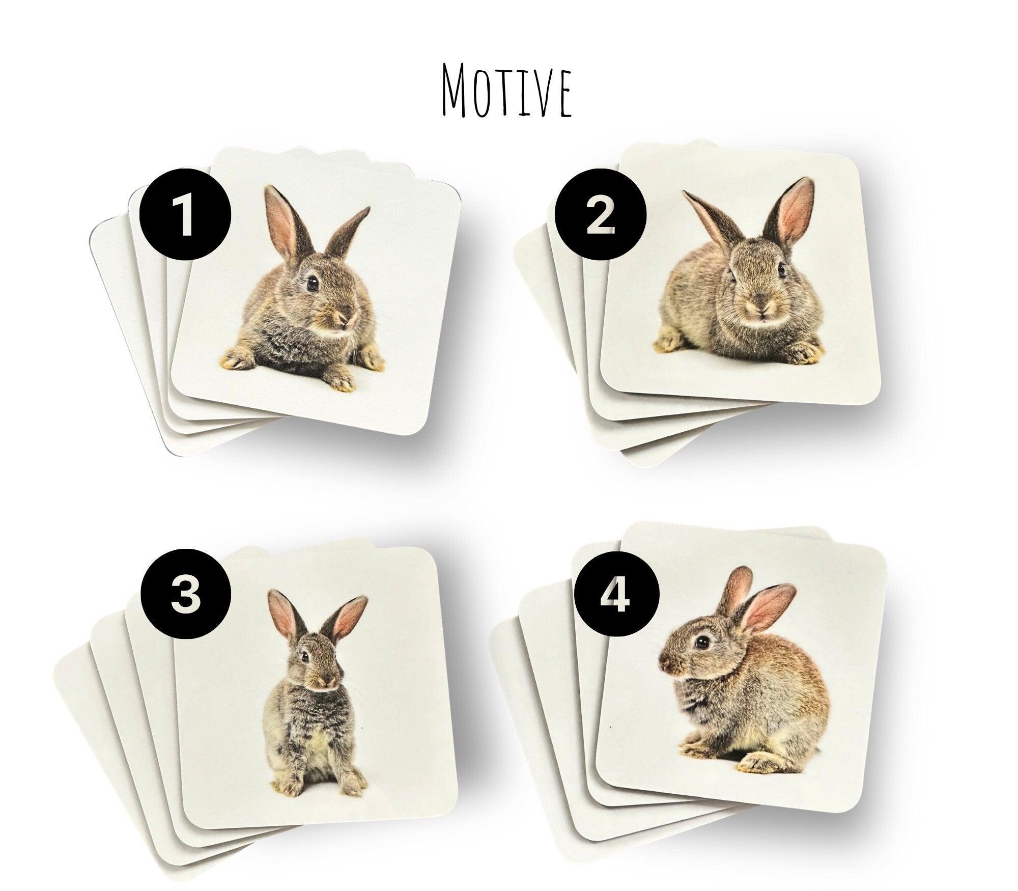 Untersetzer | Gläseruntersetzer Oster Hase | Diverse Motive - Roo's Gift Shop