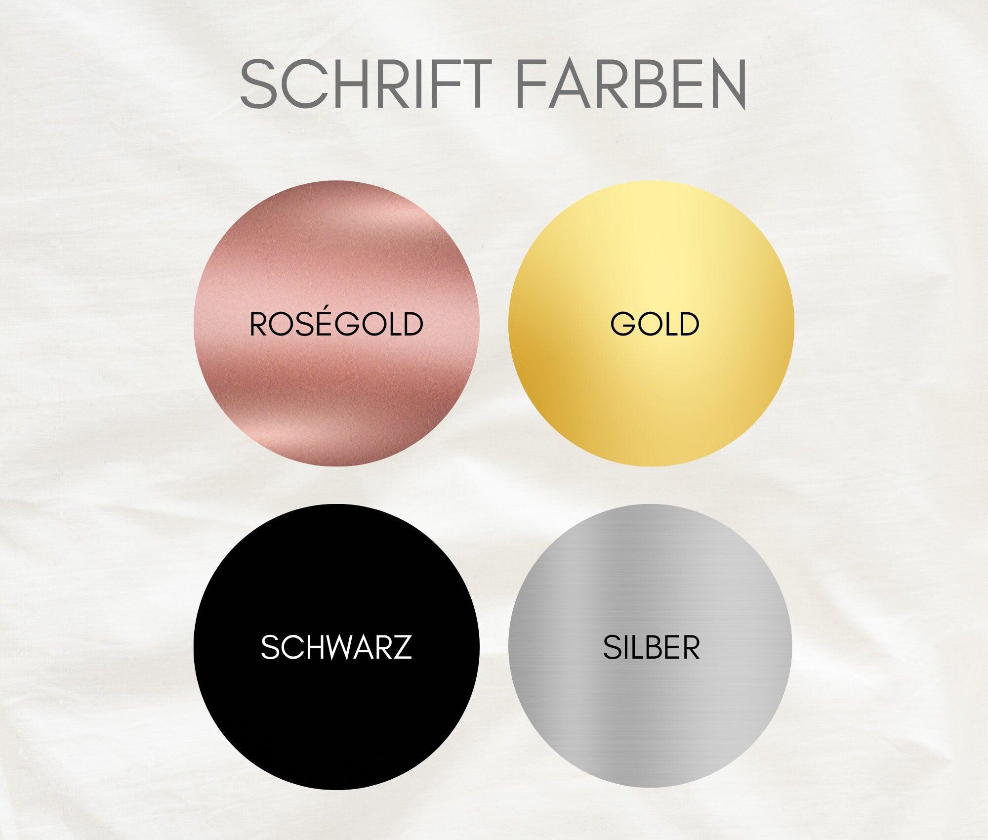 Utensilo | Personalisiert | Stoffkorb Baby Name - Roo's Gift Shop
