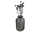 Vase | Glas | klein, grau - Roo's Gift Shop