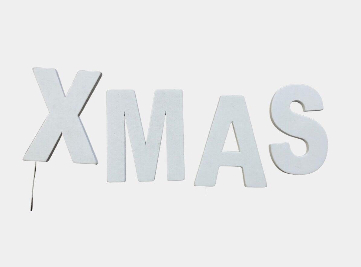 Weihnachten ADVENT | XMAS | DIY | Holzbuchstaben - Roo's Gift Shop